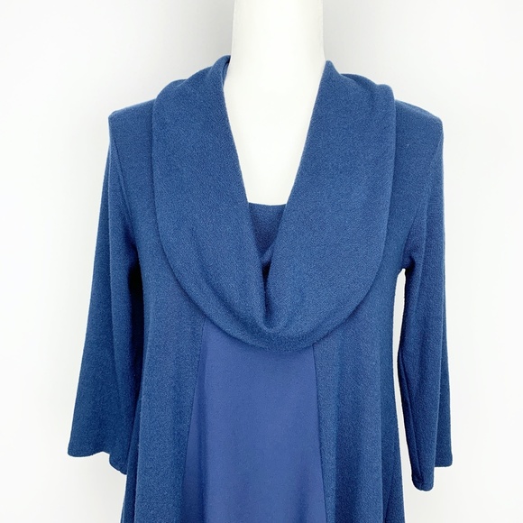 SOFT SURROUNDINGS Cowel Neck Tunic Size Sm… - Picture 8 of 13